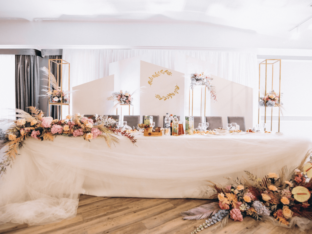 台南花藝教學-婚禮佈置