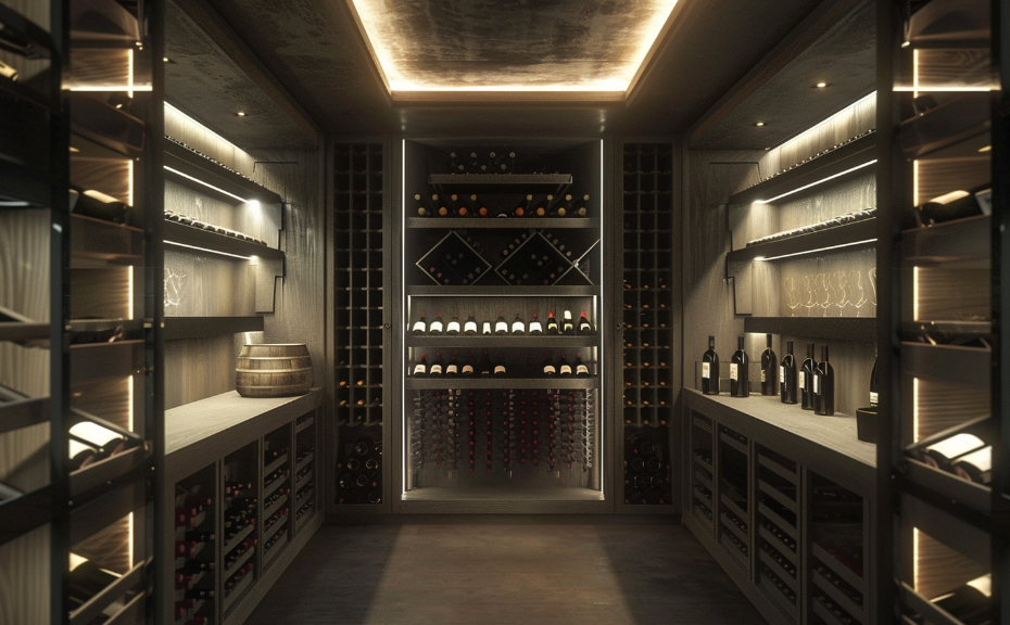 高雄系統櫃-酒窖空間
