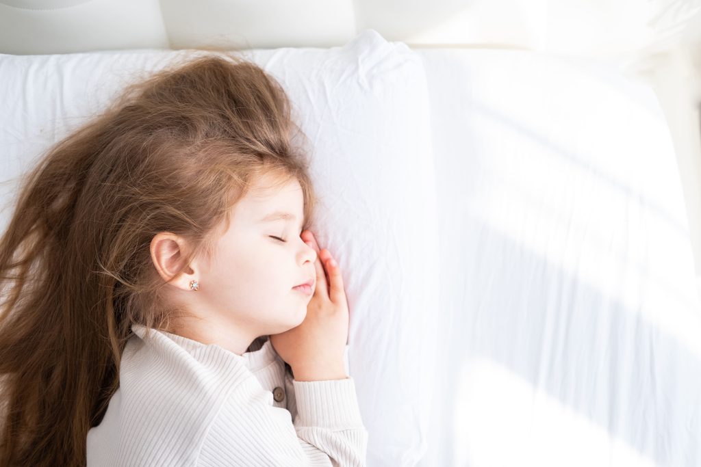台中兒童舒眠－正在睡覺的孩子