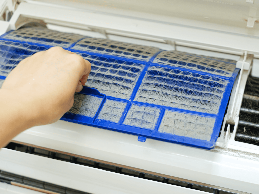 高雄洗冷氣-冷氣清洗濾網